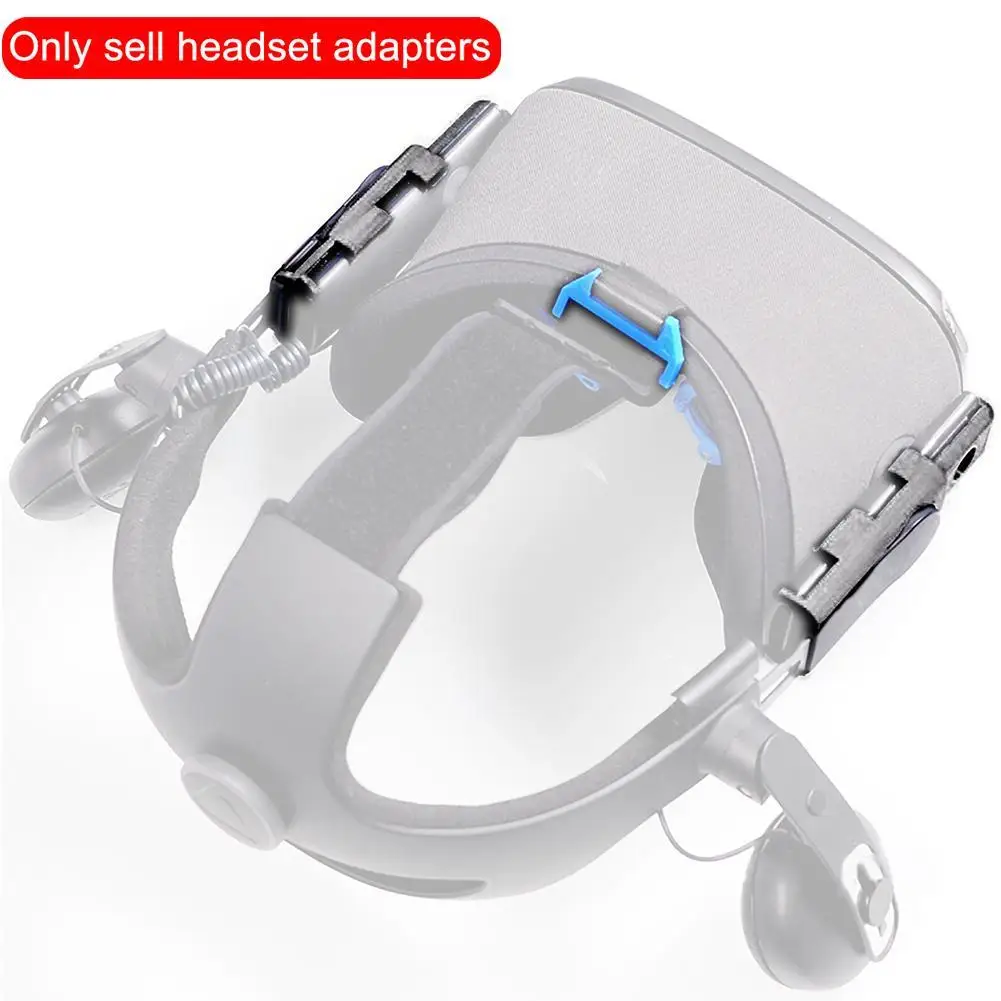 

Practical Listening Headband Connector Kits Listening Smart Headband For Oculus Quest / HTC VIVE Headband VR Accessories