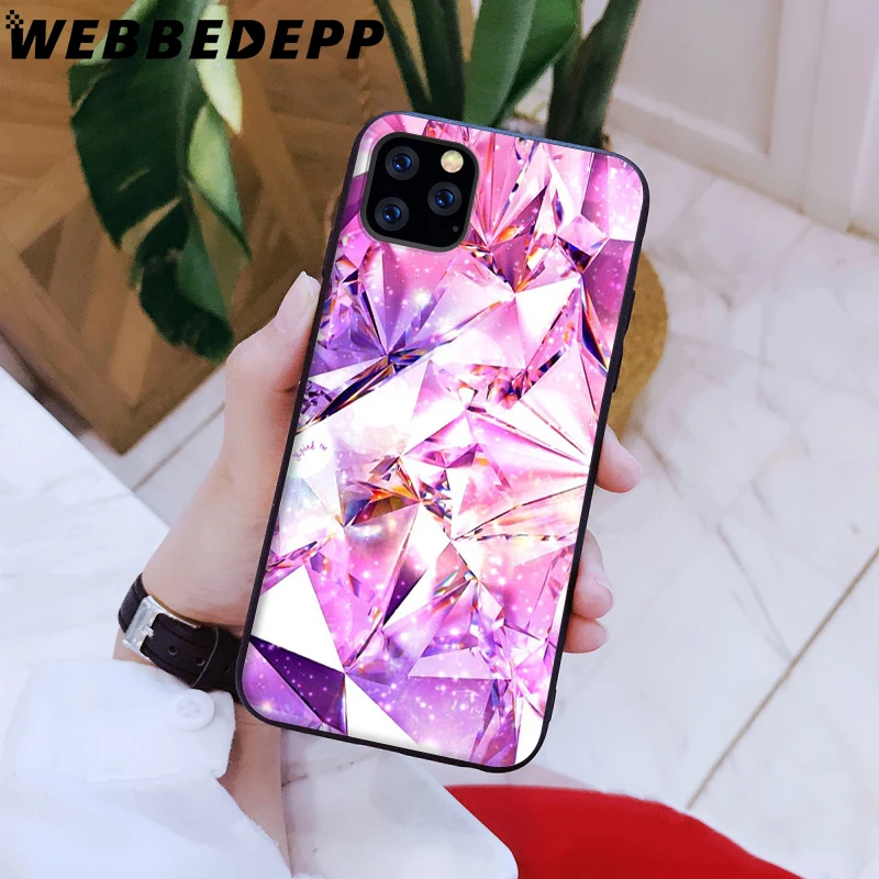 Мягкий чехол с кристаллами для iPhone 5 5S 6 S 7 8 Plus X XS 11 Pro MAX XR |