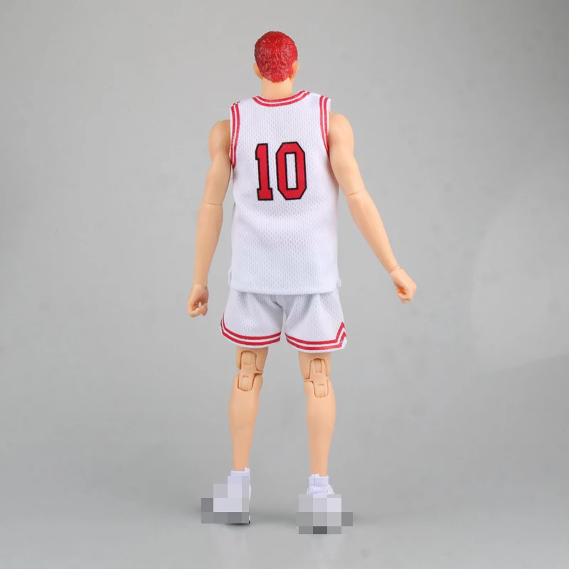 

34cm GREAT TOYS Dasin Hanamichi Sakuragi PVC Action Figure Anime SLAM DUNK GT Model toy NO.10 White Clothing