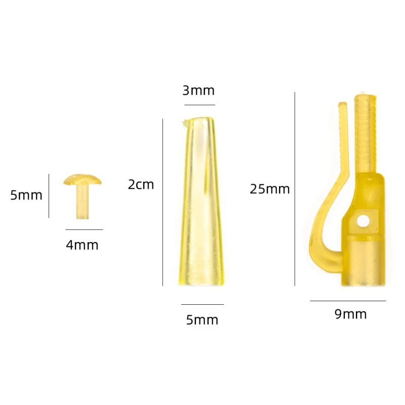 

30PCS Mini Lead Clips Fishing Tackle Kit Accessories for Carp Fishing Tackle