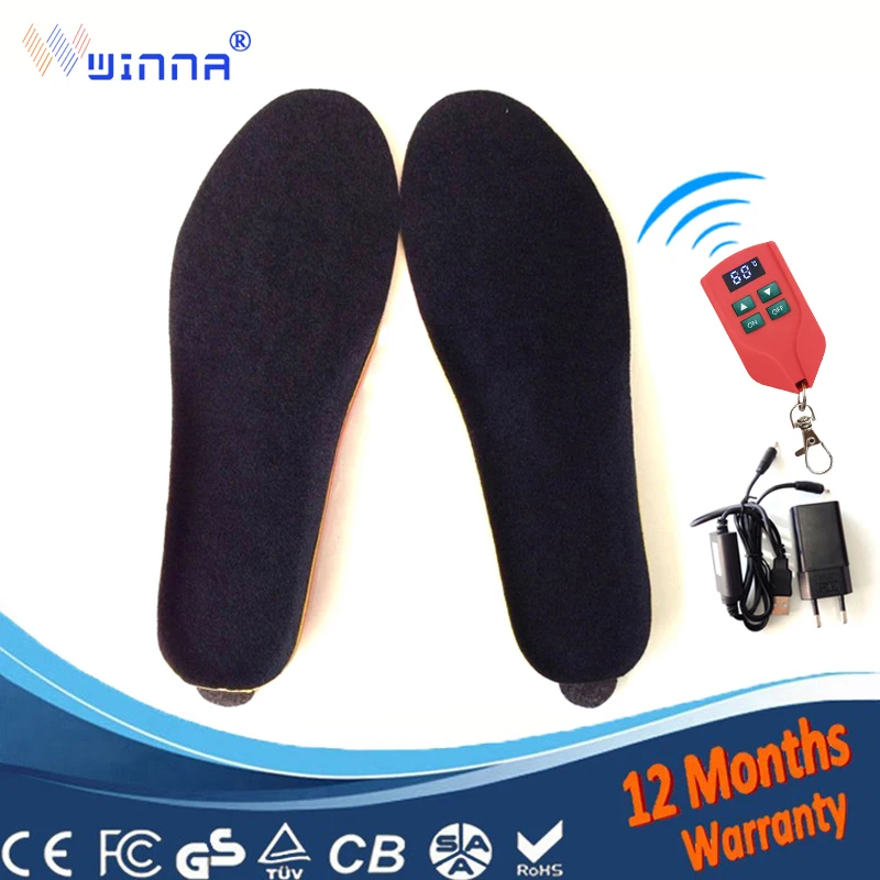 Новинка стельки с электрическим подогревом Зимняя обувь ботинки коврик