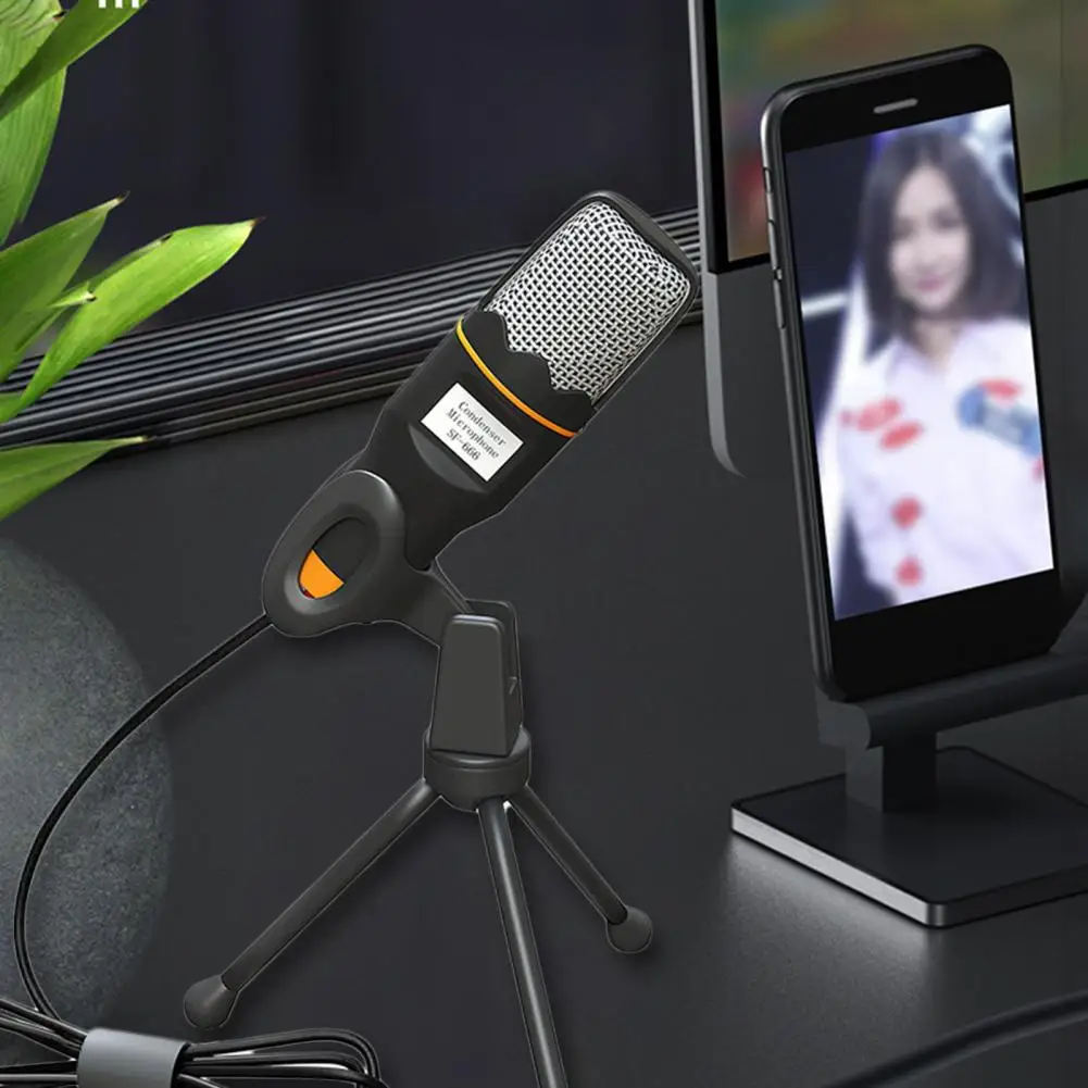 Микрофон конденсаторный USB для ПК ноутбука | Электроника