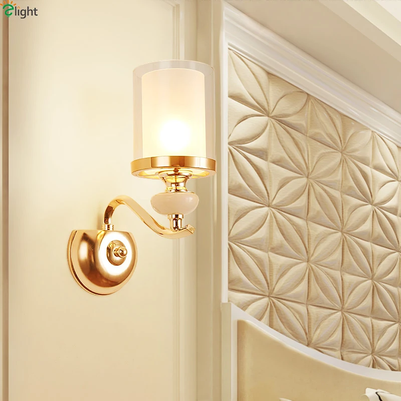 Современные золотистые металлические светодиодные люстры подвесные