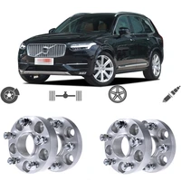 teeze 4pcs 5x108 67 1cb 25mm thick hubcenteric wheel spacer adapters for volvo xc90 2004 2014