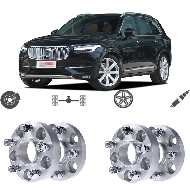 Teeze 4 шт. 5X108 67.1CB 25 мм толщиной Hubcenteric колесные Распорки адаптеры для Volvo XC90 2004