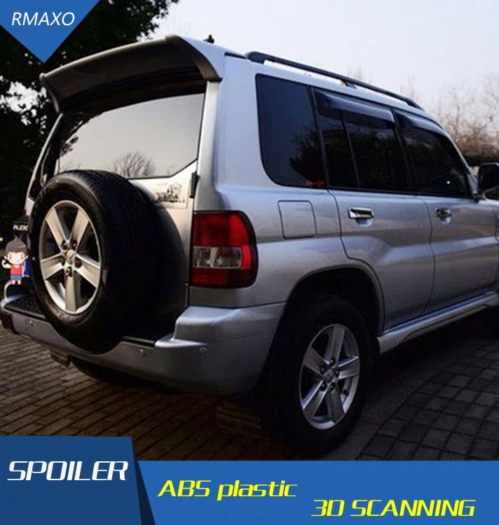Спойлер для Pajero АБС-пластик задний спойлер автомобиля Mitsubishi | Автомобили и