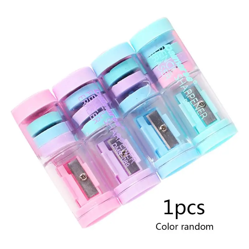 

Candy Color Pencil Sharpener With Erasers Kawaii Pencil Sharpener For Girls Gifts School Supplies