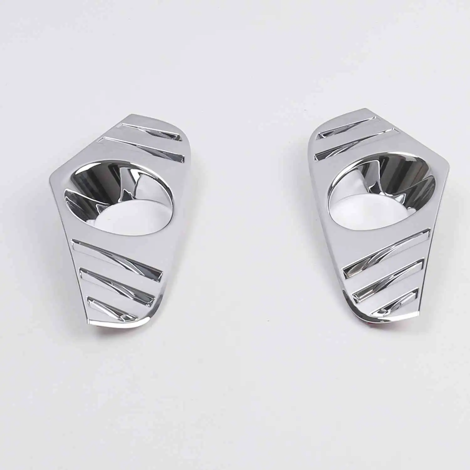 

Для Toyota RAV4 RAV 4 2019 2020 хромированный передний противотуманный светильник, накладка, рамка противотуманной фары светильник, декоративная рамка, аксессуары для стайлинга