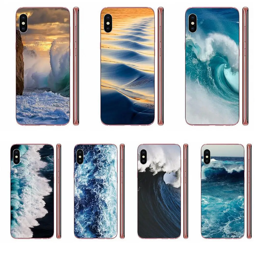 Окрашенные природные морские синие океанские волны для Huawei Honor 5C 5X 6A 6X 7 7A 7X 8 8A 8S 8X 9