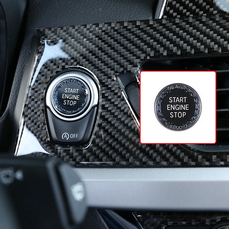 

For BMW 1 2 3 4 5 6 7 Series F20 F21 F22 F23 F30 F34 F10 F18 F12 F07 F01 F02 Car styling Engine Start Stop switch button Sticker