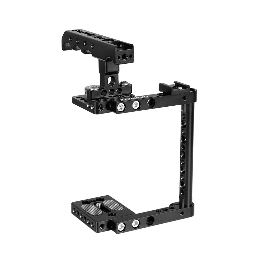 CAMVATE Camera Cage Rig For Canon 550D 500D 450D 760D 7D MarkII 5D MarkIII 5DS 5DSR D7000 D7100 a58 a7 a7II A99 GH5 | Электроника