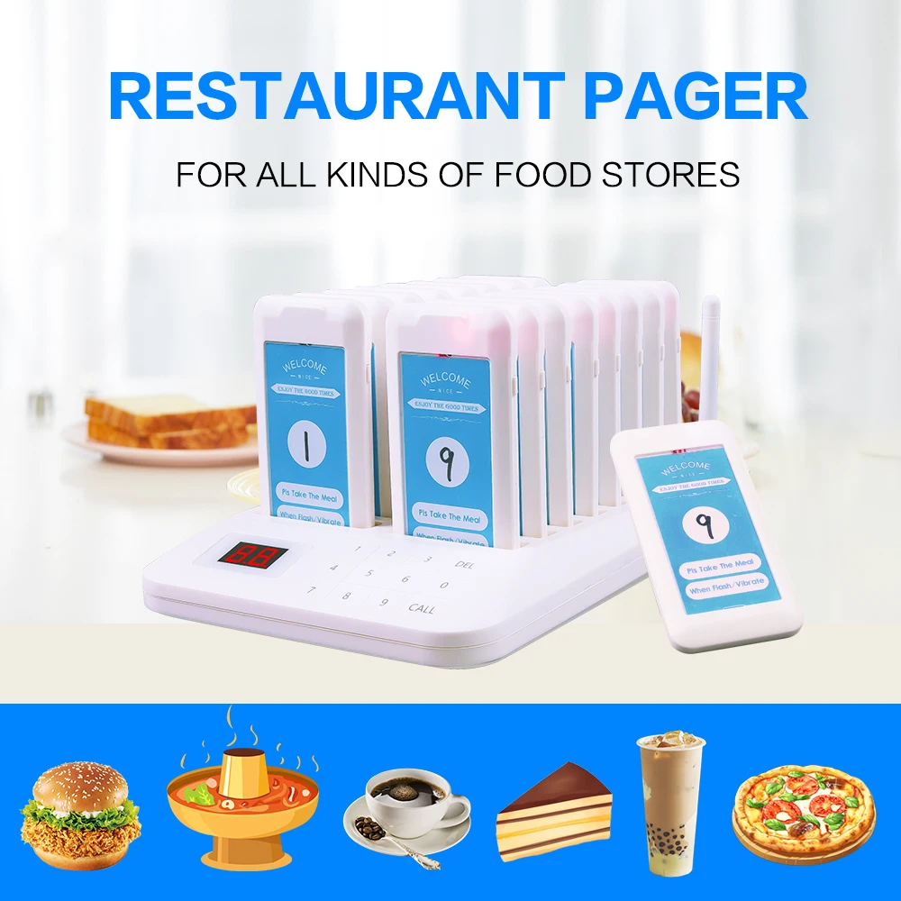 Беспроводная система связи linkx для звонков в ресторане гостевой пищевой грузовик