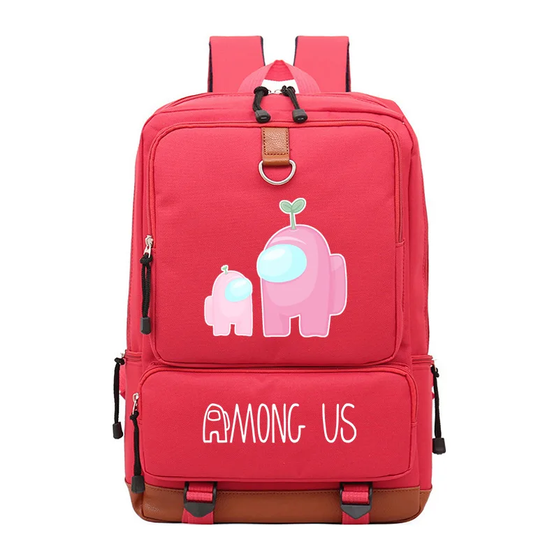 

Hot Game Among Us 3d Backpack Anime School Bag Laptop Rucksack Girl Boy Knapsack Unisex Travel Bags