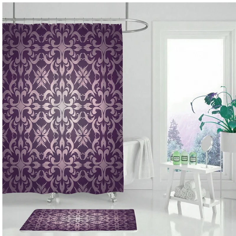 Многослойная занавеска для душа водонепроницаемая ванная комната туалетные