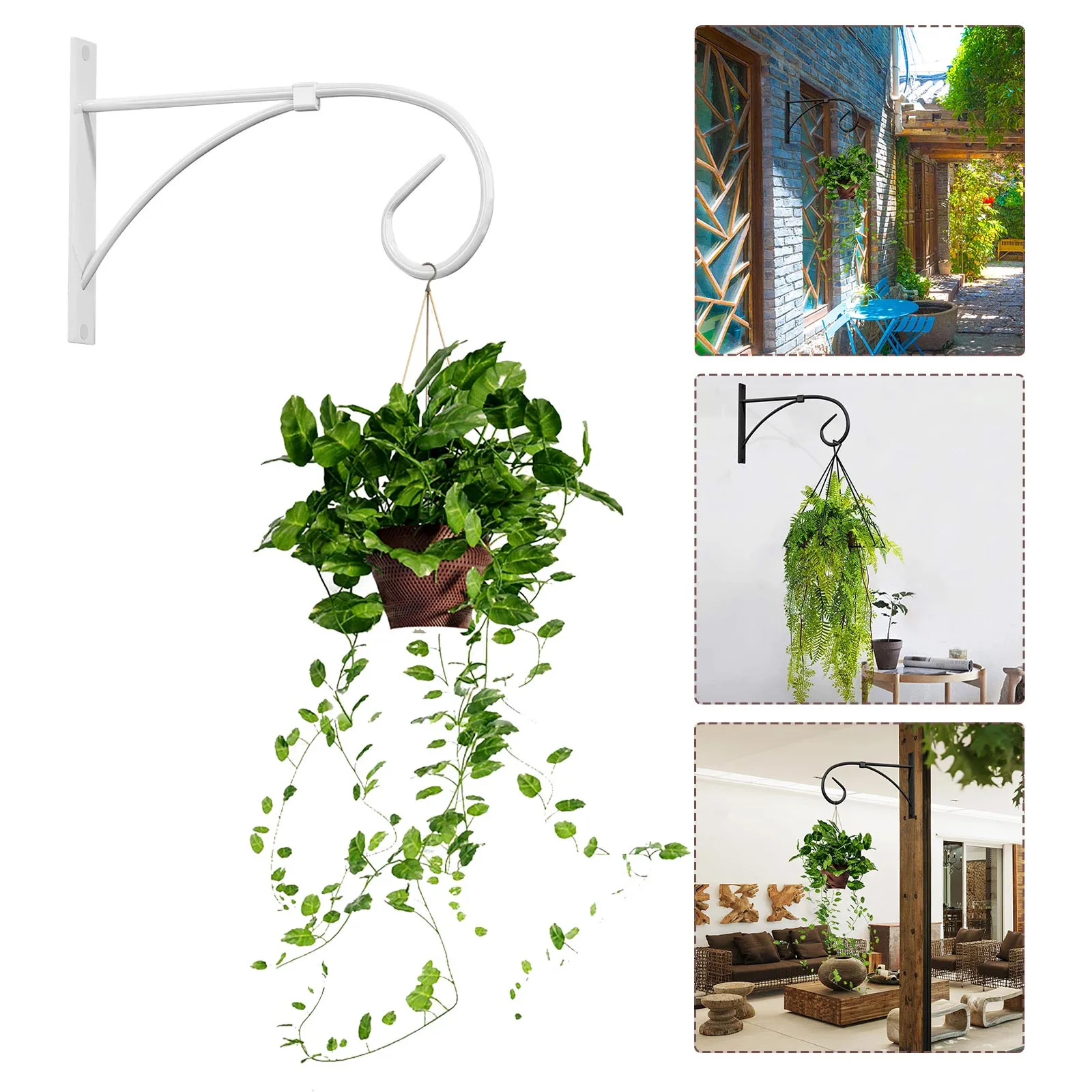 Настенные плавающие полки для комнатных и уличных горшков настенный кронштейн