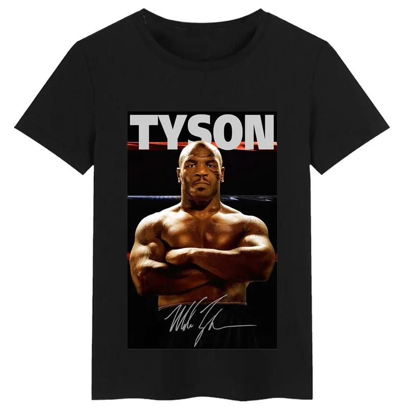 

Boxing Champion Mike Tyson Commemorates T-Shirt. Boxers and Men's and Women's Peripheral Boxers Gift Cotton Unisex T Shirt New