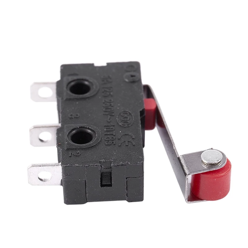 10 шт. микро-роликовый рычаг открыть закрыть концевой выключатель Kw12-3 Pcb