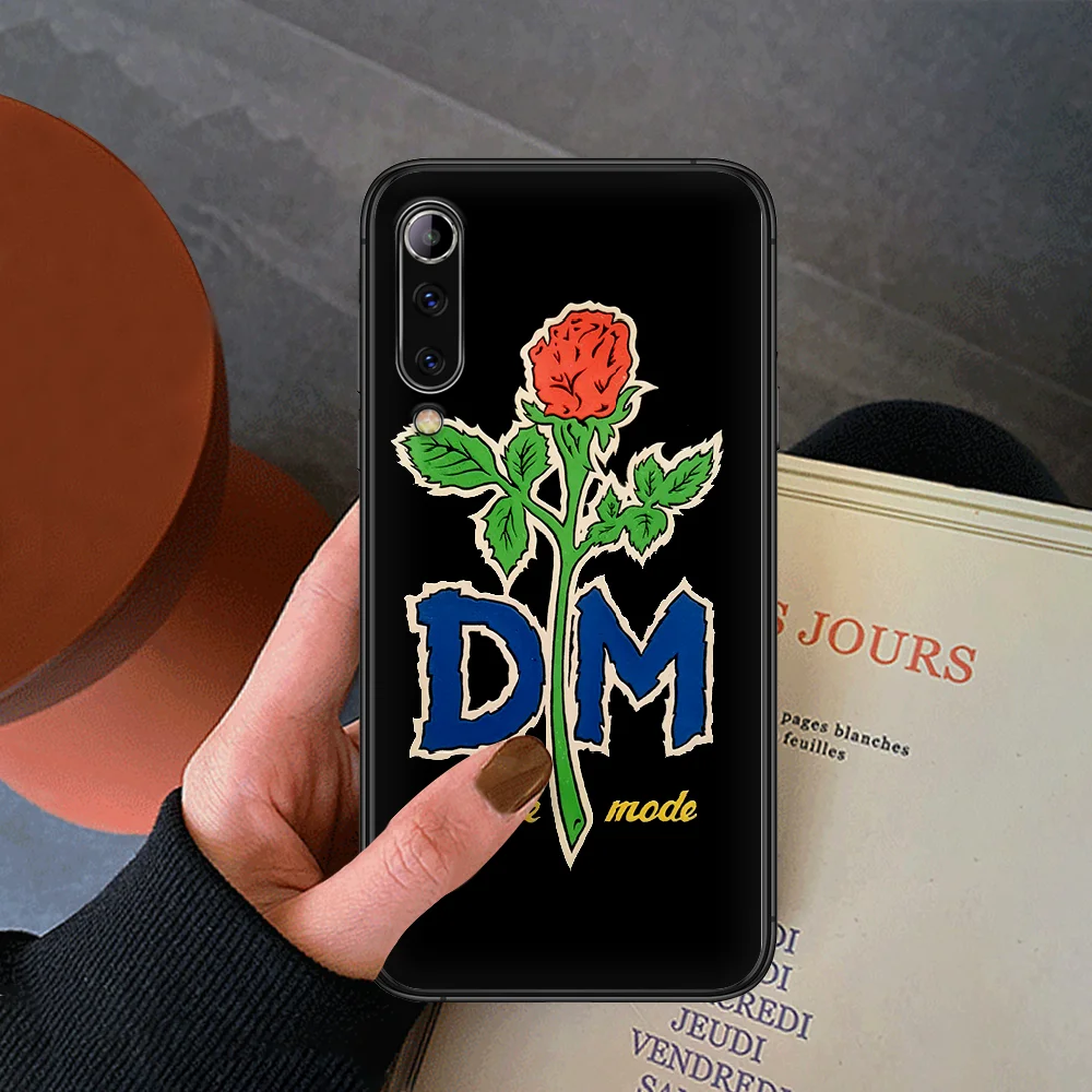 

Depeches band Mode rock Phone Case For Xiaomi Mi Note 10 A3 9 MAX 3 A2 8 9 Lite Pro Ultra black Hoesjes Soft Waterproof Luxury