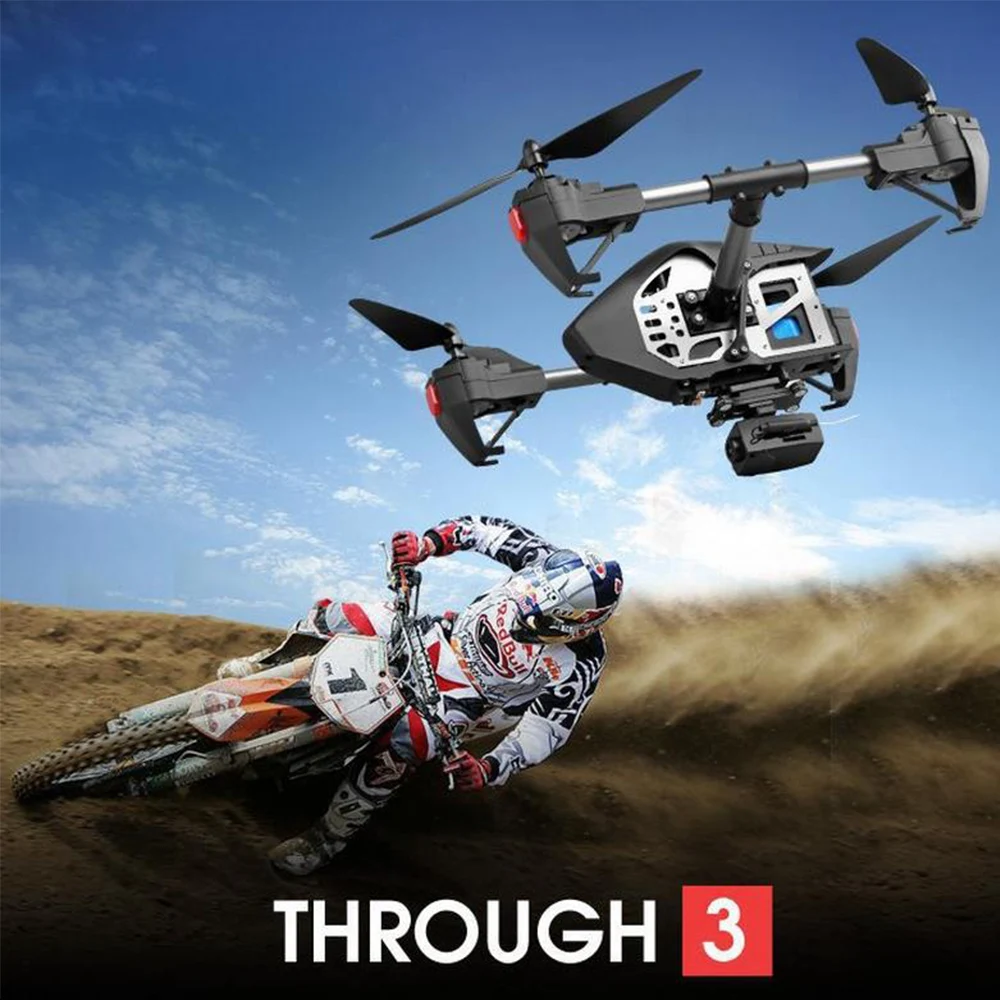 2 4G Профессиональный Дрон с Wi Fi FPV HD камерой в реальном времени вертолет