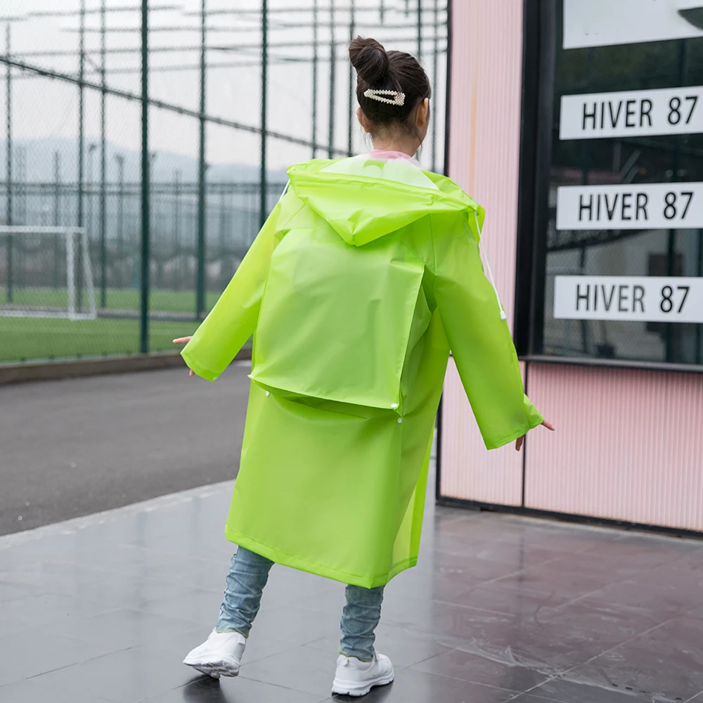 Детский плащ-дождевик плащ-пончо для занятий спортом на открытом воздухе | Дом и