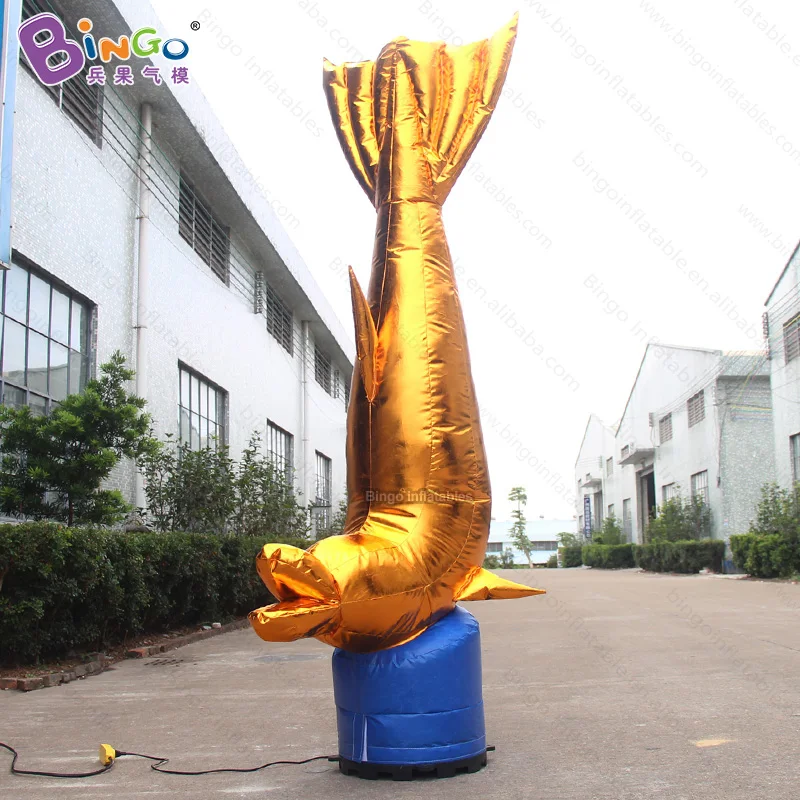 Серебряный надувной коралловый шар для аквариума/Тема океана золотой Дельфин