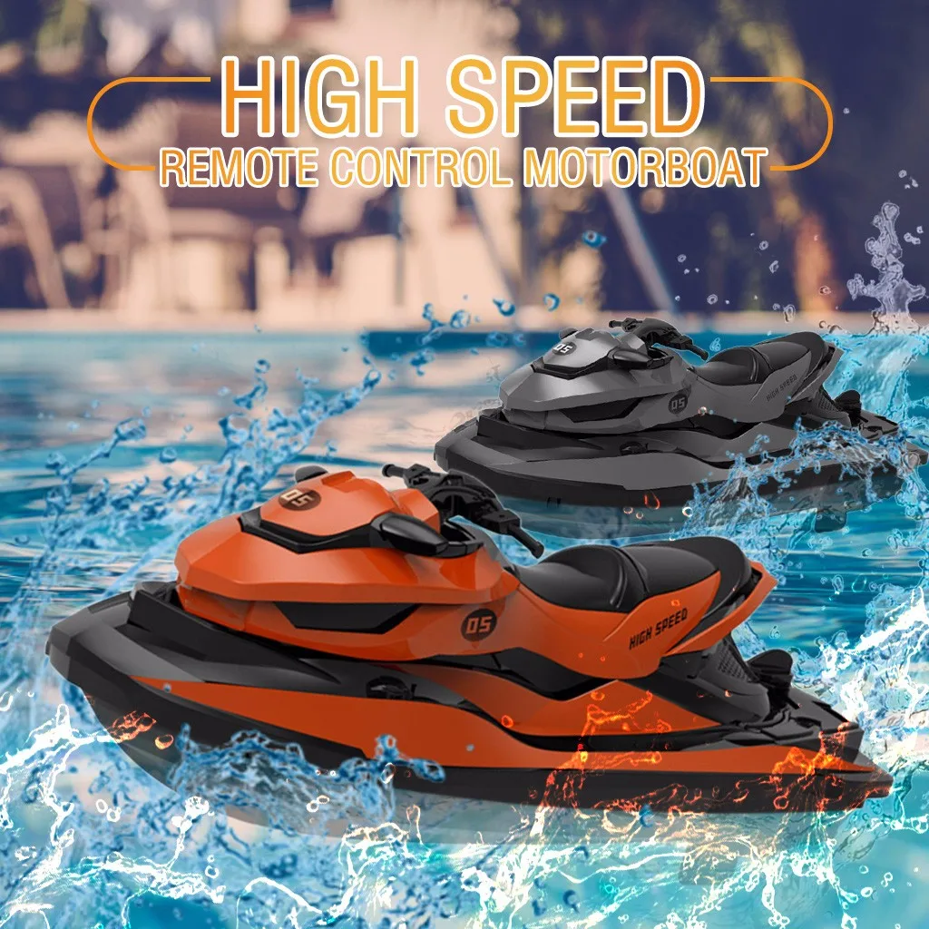 Радиоуправляемая лодка гоночная с дистанционным управлением 2 4 ГГц высокой