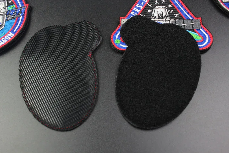 Нашивки с вышивкой аэрокосмической станции эмблема Военная миссия сокол дракон