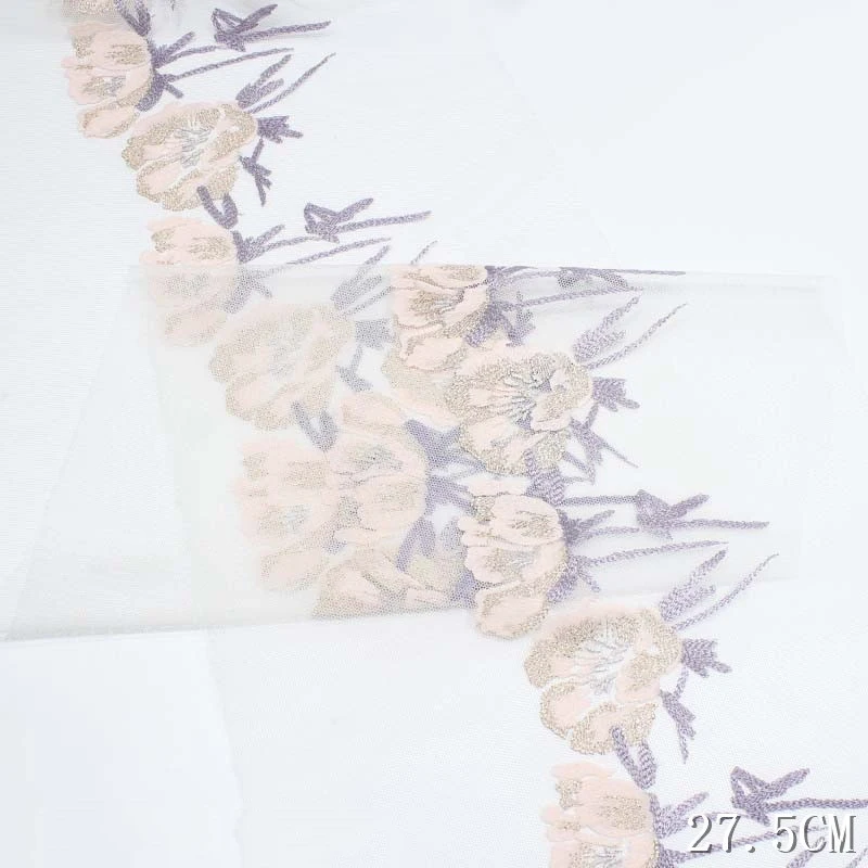 

Кружевная ткань 46 ярдов, Цветочная отделка для платья, кружевная лента, вышитая кружевная отделка, свадебная кукла, товары для рукоделия, ши...