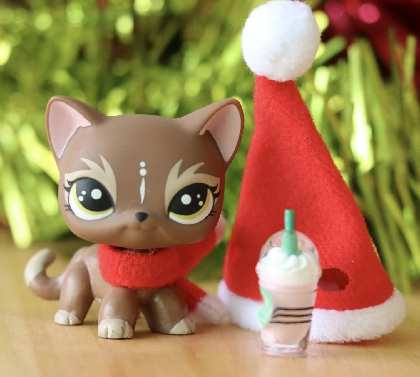 Кошачья короткая шерстяная шляпа для домашних животных|Игровые фигурки и