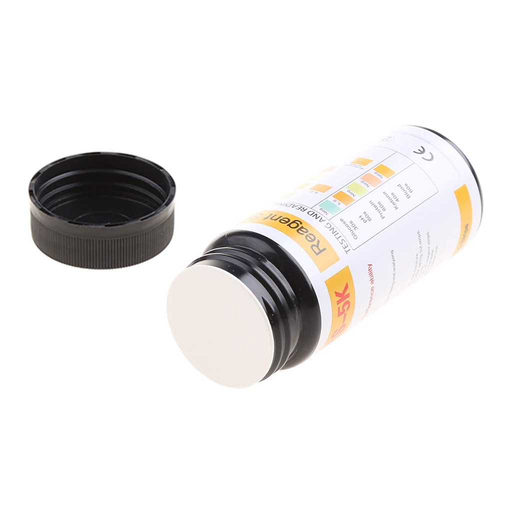 100 шт. тест полоска для определения уровня глюкозы в крови рН белка кетоновой мочи