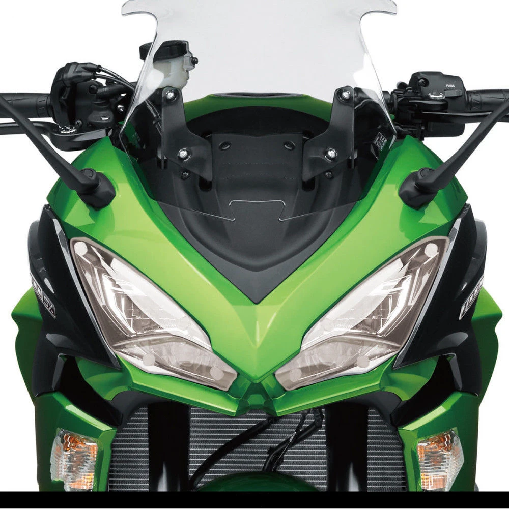For KAWASAKI Z1000SX Z1000 SX NINJA1000 2017 2018 2019 Motorcycle Front Headlight Screen Guard Lens Cover Shield Protector | Автомобили и