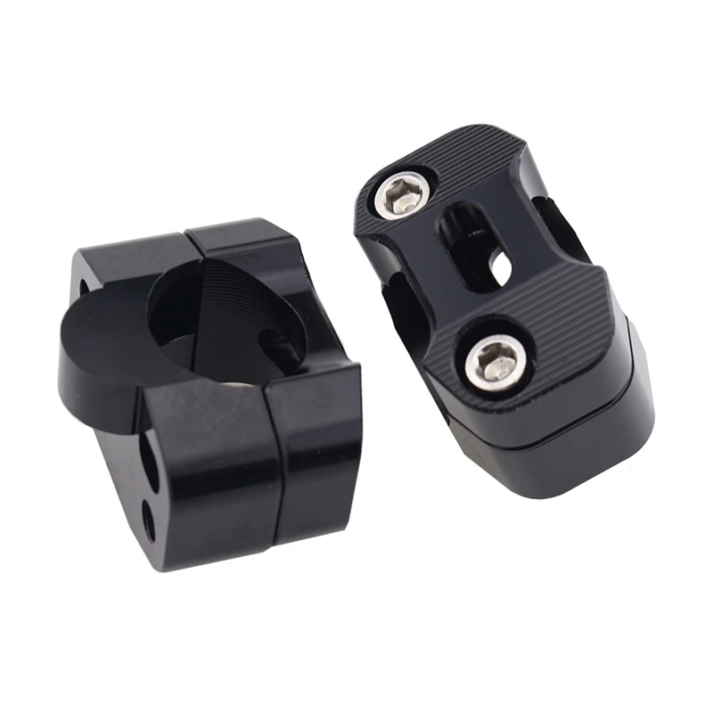 

Motorcycle Bar Clamps Handlebar Risers Adapter for 7/8Inch 1-1/8 Pit Dirt Motorbike for Trident 660 2021-2022