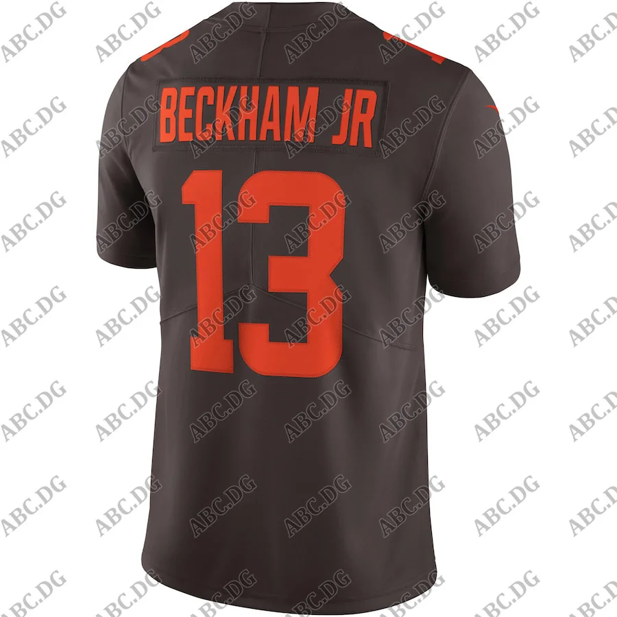 

Customized Stitch American Football Jersey Men Women Kid Youth Cleveland Odell Beckham Jr. Brown Alternate Vapor Limited Jersey