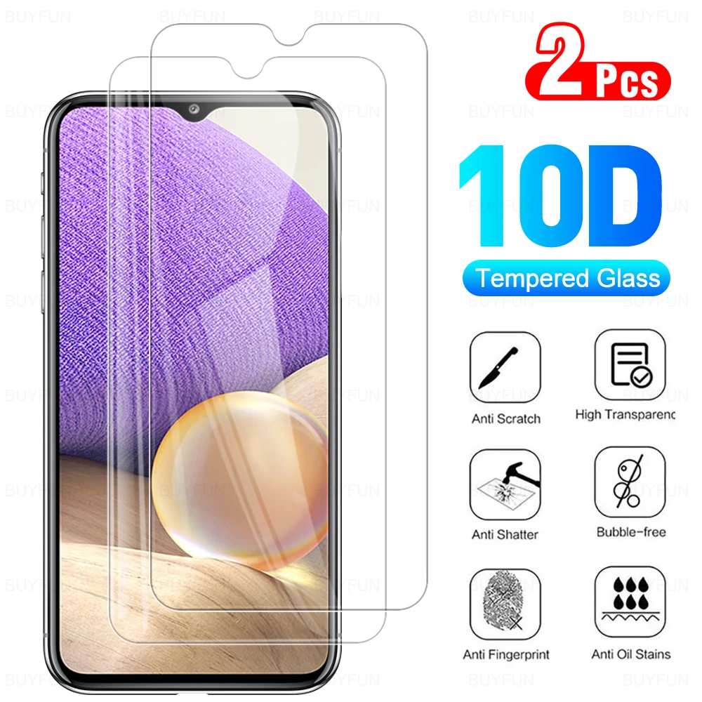 Закаленное стекло 6 5 дюйма для Samsung Galaxy A32 5G 4G A31 A30 A30s Защитная пленка экрана с