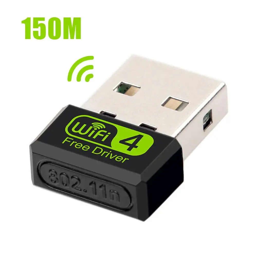 

Мини USB WiFi адаптер 150 Мбит/с беспроводной Wi-Fi адаптер для ПК USB Ethernet Wi-Fi модем 2,4G сетевая карта антенна Wi-Fi приемник