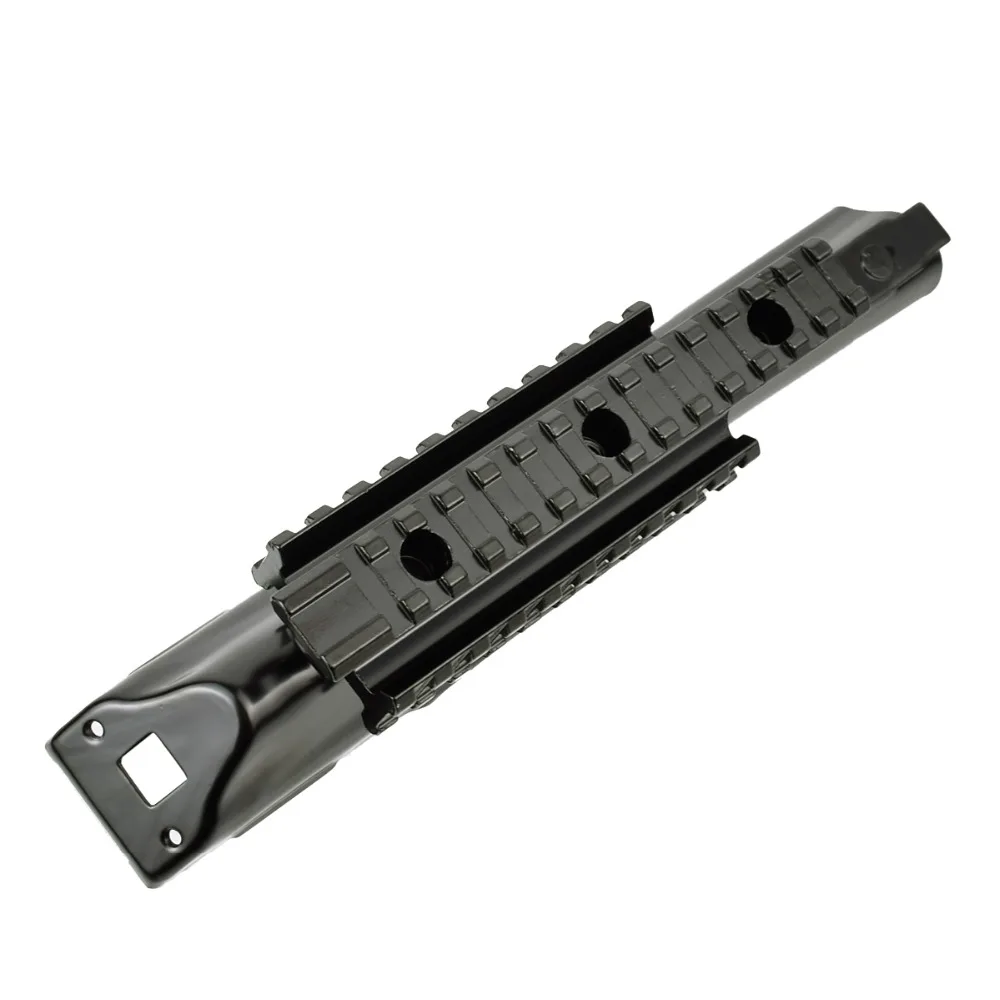 Тактический AK47 AK Tri-rail Интегральная рейка приемник верхняя крышка прицела Picatinny Weaver рельсовая база для охотничьего прицела