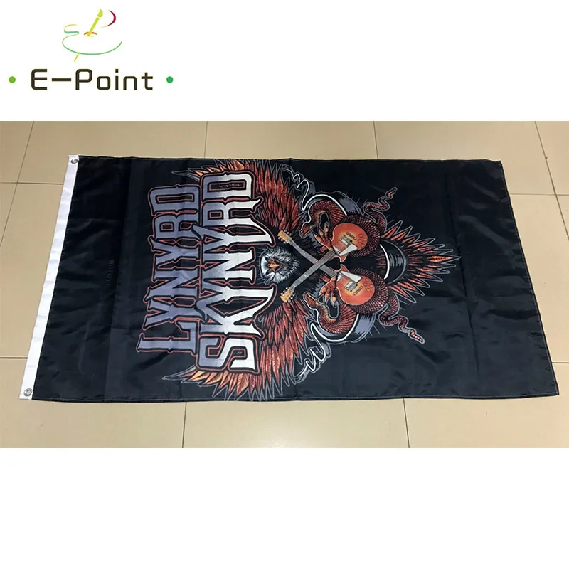 Флаг Lynyrd Skynyrd 3 фута* 5 футов(90*150 см) размер рождественские украшения для домашнего флага баннер подарки
