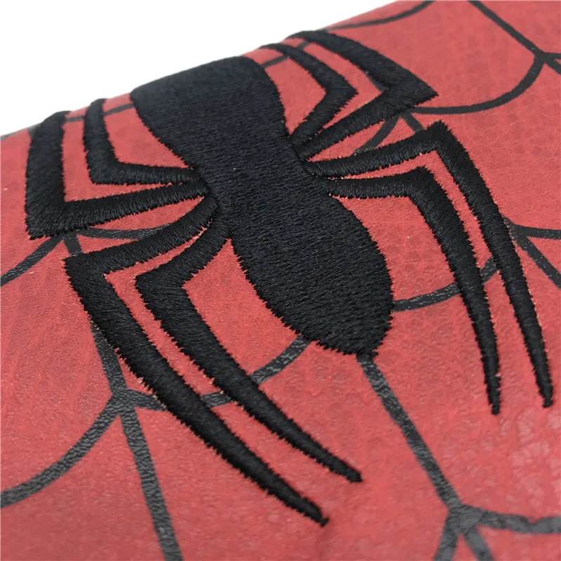 

Mobile Phone Handbag Disney Anime Avengers Marvel Spiderman Wallet Zipper Wallet PU High-end Long Leather