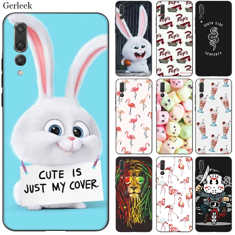 Для мобильного телефона TPU чехол для huawei Y6 Y5 Y7 Y9 Коврики 10 20 Nova 2i 2 3 3i 4 Lite рro милый