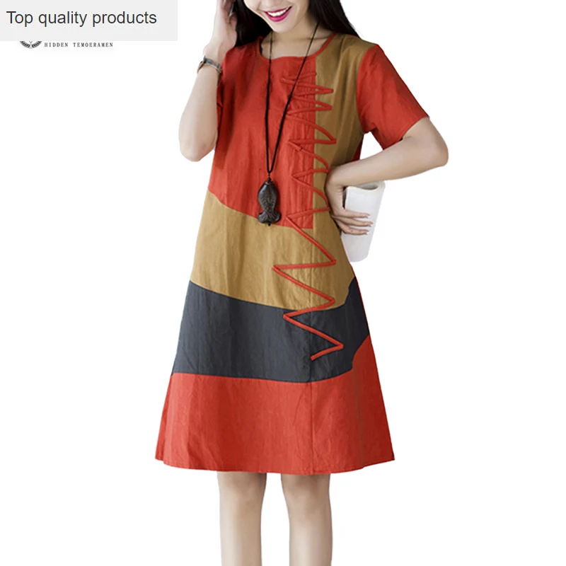 2020 Новое поступление летнее платье повседневные свободные платья для женщин