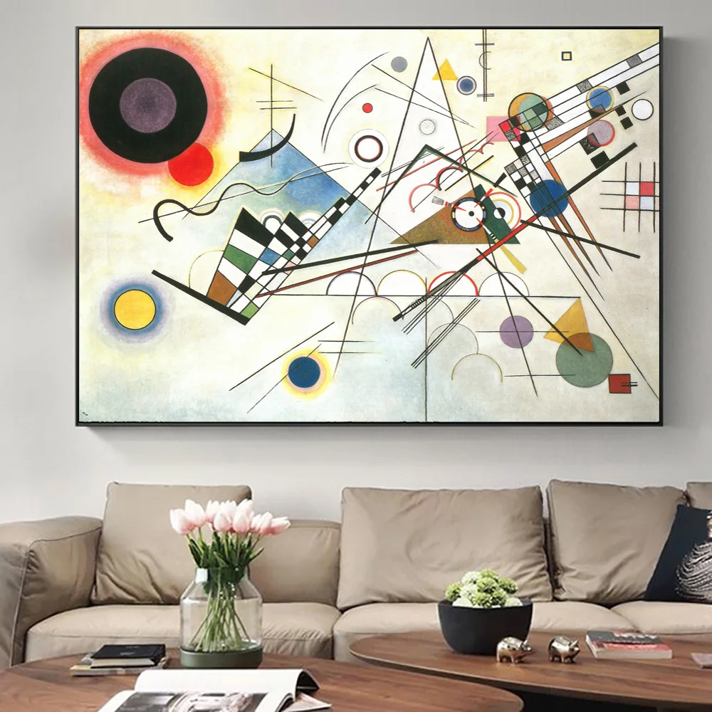 

Wassily Kandinsky Geometry Line Abstract Posters And Prints Canvas Art Painting On Wall Art Picture For Living Room Decoration