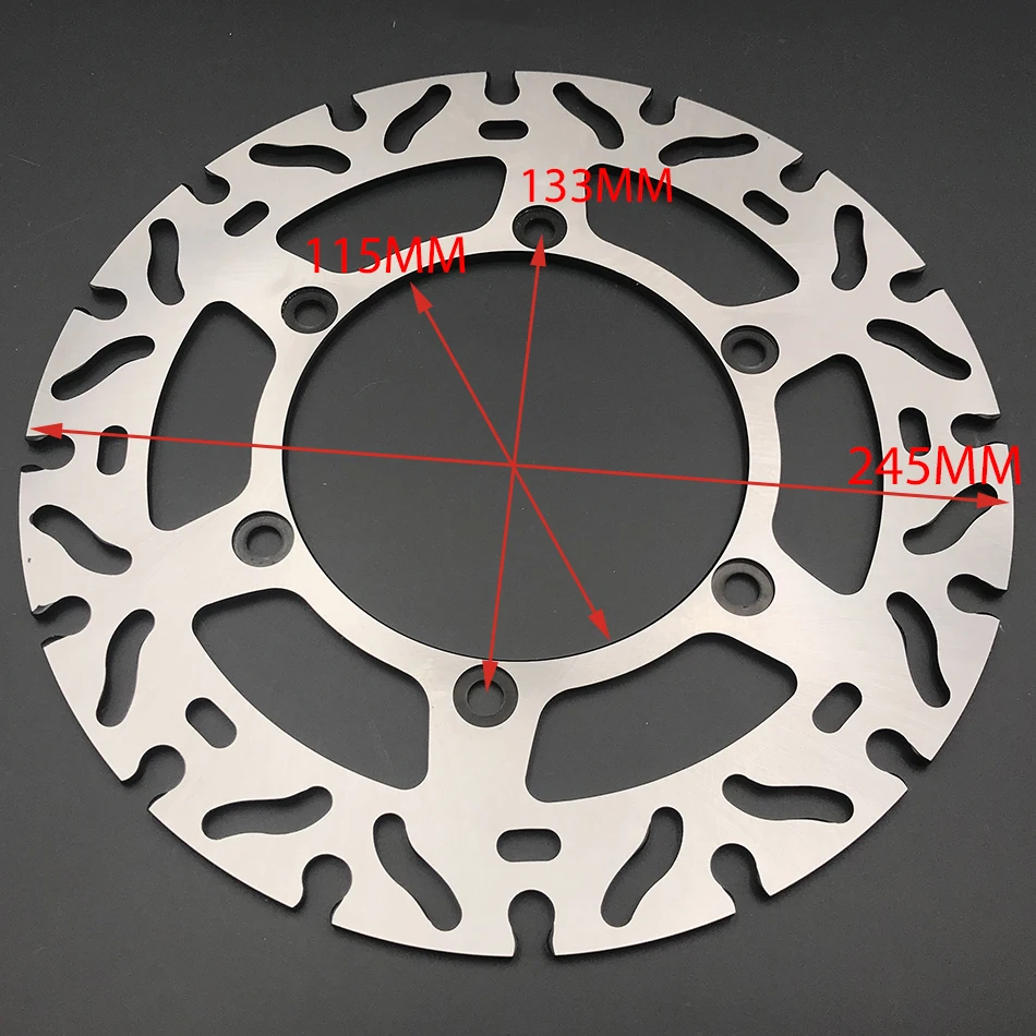 Мотоцикл из нержавеющей стали передний тормозной диск ротора для YAMAHA WR200 D/E/F 1992 DT23