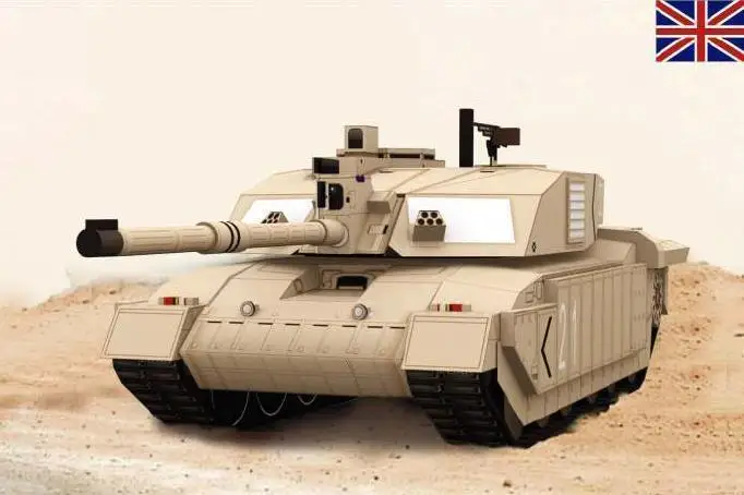 

British Challenger 2 Main Station Tank Model Car Model Military Paper Model DIY Creative Gift 3D Paper Model Children Adult Toys