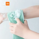 Силиконовое банное полотенце Xiaomi Jordan  Judy, двустороннее банное полотенце с мягкими щетинками, быстро вспенивающийся, экологически чистый материал