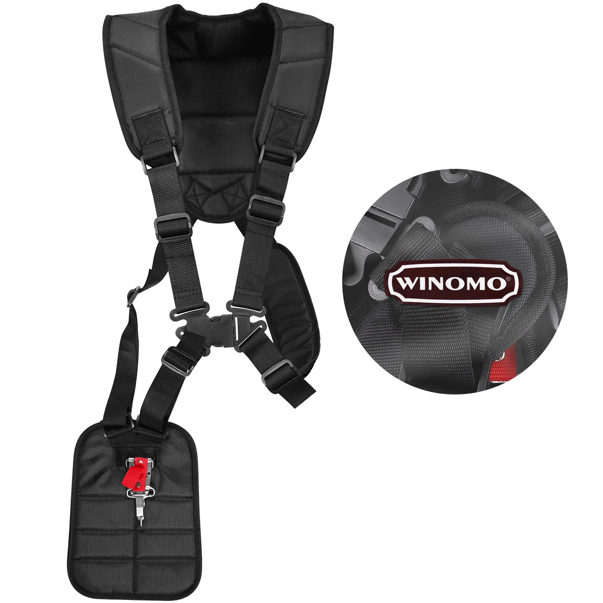 WINOMO 1 шт. универсальный триммер с двойным плечевым ремнем для кустореза травы