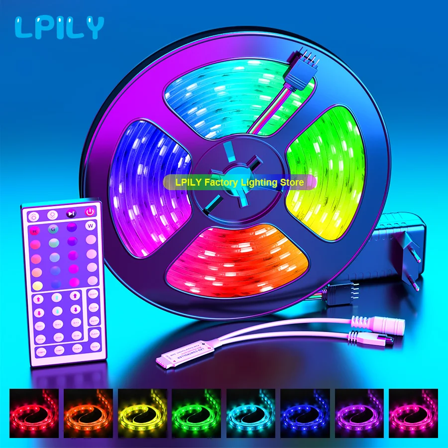 Светодиодная ленсветильник SMD 5050 с батареей светодиодсветильник лента