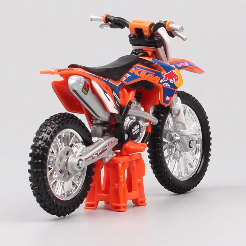 1:18 весы мини Bburago KTM 450 SX-F SXF № 5 Райан данжи redbull гонки moto крест enduro moto rcycle литья под давлением модель moto грязи игрушечный мотоцикл для детей коллекции