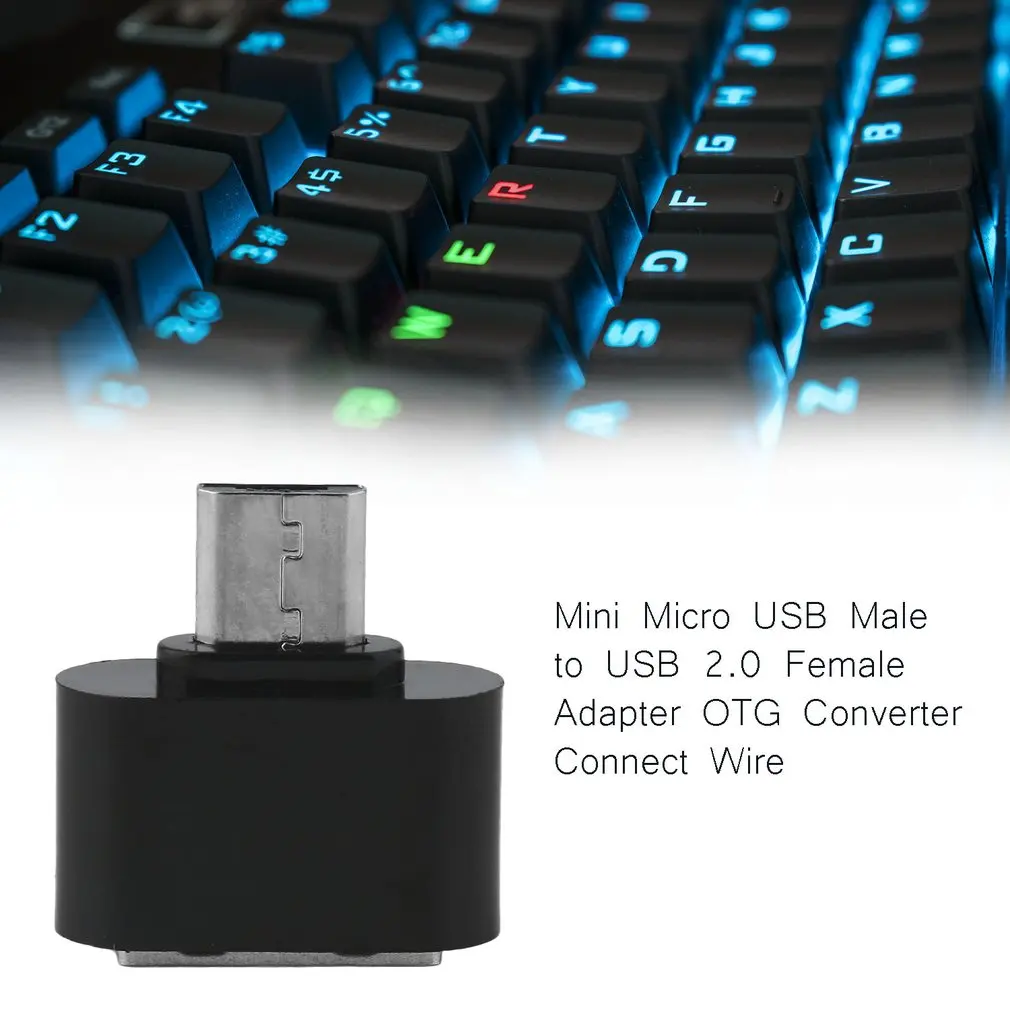 Адаптер Mini Micro USB папа-USB 2 0 мама |
