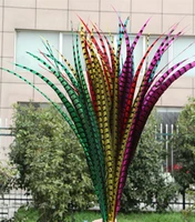 50pcslot lady amherst pheasant tail feathers 36 40 inche90 100cm feathers for crafts carnival party costumes decoration
