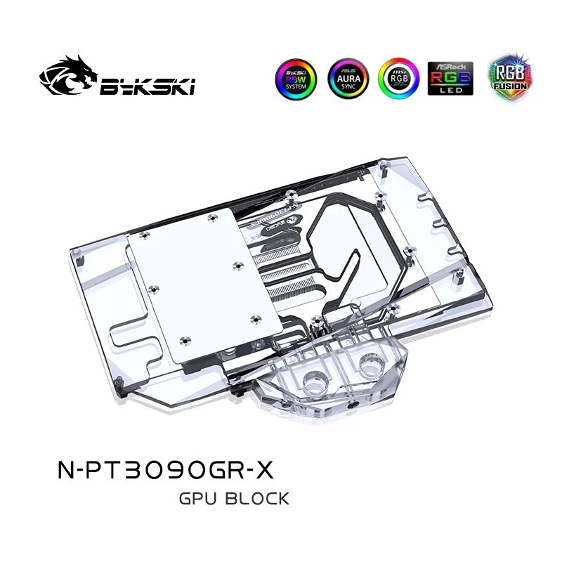bykski n pt3090gr xgpu water block for palit rtx 3090 gamerock oc maxsun rtx 3090 graphic card radiatorvga cooler heat sink free global shipping